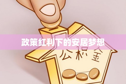 永胜政策红利下的安居梦想