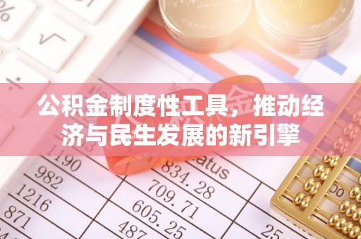 永胜公积金制度性工具，推动经济与民生发展的新引擎