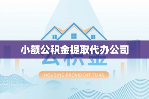 永胜小额公积金提取代办公司