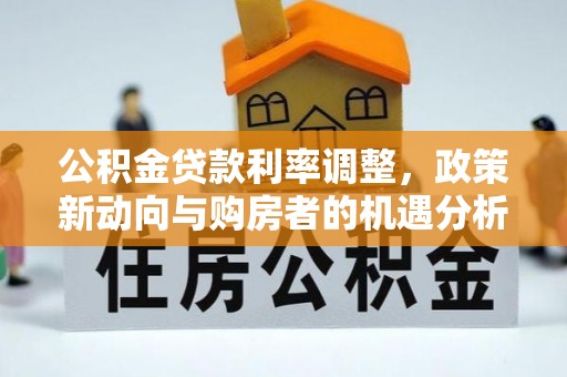 永胜公积金贷款利率调整，政策新动向与购房者的机遇分析