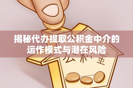 永胜揭秘代办提取公积金中介的运作模式与潜在风险