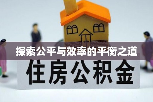 永胜探索公平与效率的平衡之道
