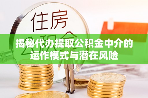 永胜揭秘代办提取公积金中介的运作模式与潜在风险