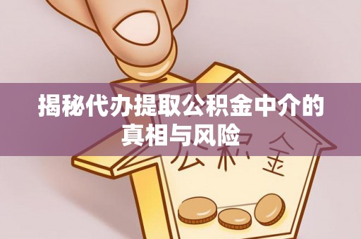永胜揭秘代办提取公积金中介的真相与风险