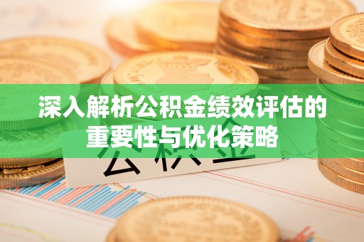 永胜深入解析公积金绩效评估的重要性与优化策略