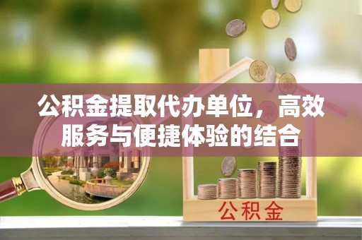 永胜公积金提取代办单位，高效服务与便捷体验的结合